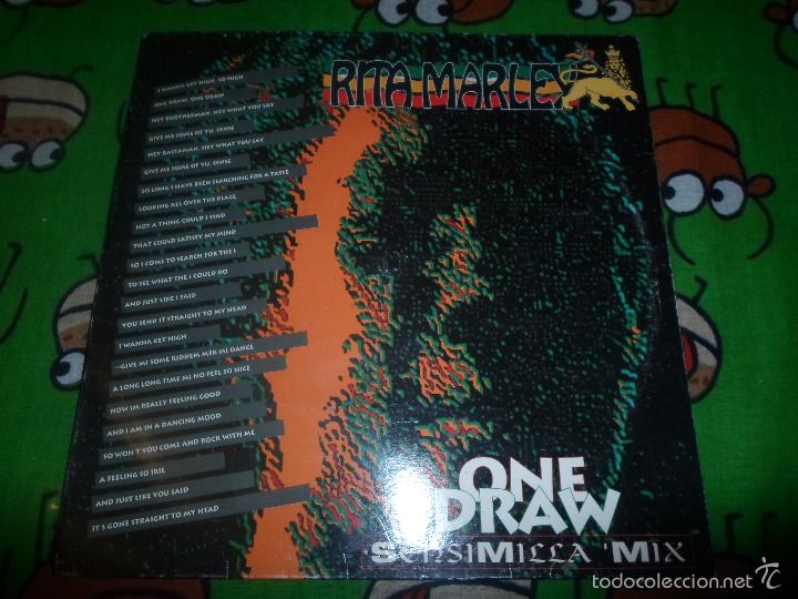 Discos de vinilo: RITA MARLEY. ONE DRAW - Foto 1