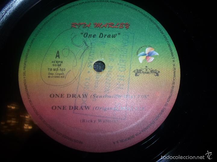 Discos de vinilo: RITA MARLEY. ONE DRAW - Foto 2