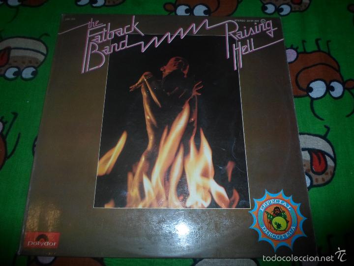 Discos de vinilo: THE FATBACK BAND - RAISING HELL - Foto 1