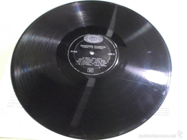 Discos de vinilo: ACERINA Y SU DANZONERA - ORFEON - Foto 3