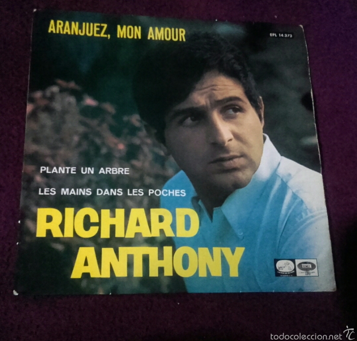 Discos de vinilo: Vinilo Richard Anthony - Foto 1