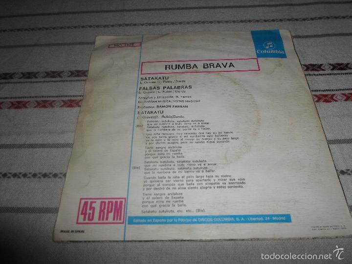 Discos de vinilo: RUMBA BRAVA SATAKATU - Foto 2