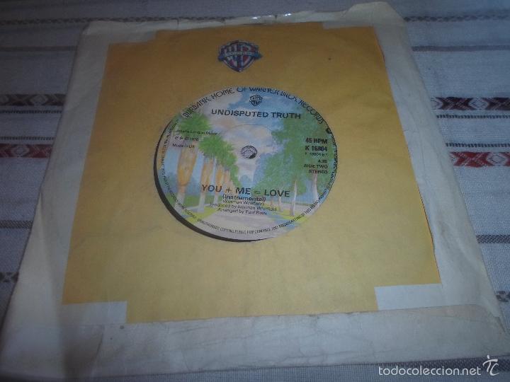 Discos de vinilo: UNDISPUTED TRUTH YOU ME=LOVE - Foto 2