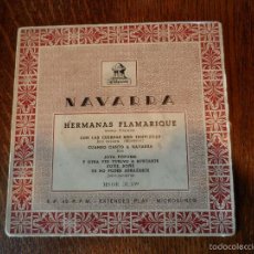 Discos de vinilo: HERMANAS FLAMARIQUE, JOTA NAVARRA – ODEON , EP 45 REV.MINUTO - AÑO 1954. Lote 57263127