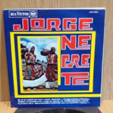 Discos de vinilo: JORGE NEGRETE. LP / RCA-VICTOR - 1967 / LUJO. ****/****