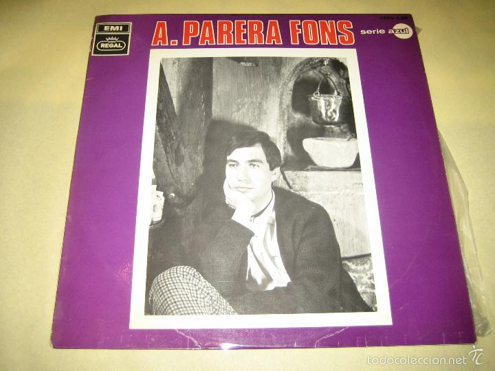 Discos de vinilo: A. PARERA FONS - 1968 - Foto 1