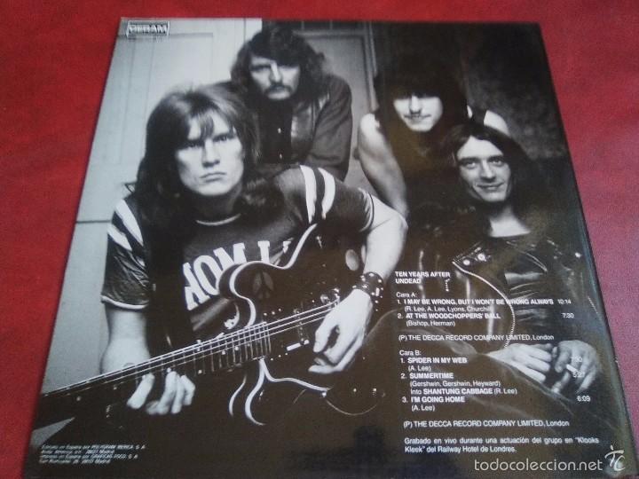 Discos de vinilo: TEN YEARS AFTER UNDEAD ALVIN LEE - Foto 2