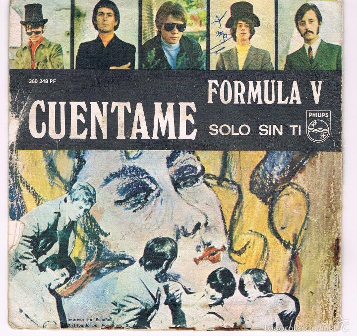 Discos de vinilo: FORMULA V. CUENTAME. A&Ntilde;O 1969. PHILIPS - Foto 1