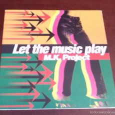 Discos de vinilo: LET THE MUSIC PLAY - M.K. PROJECT - MAXI SINGLE.12 - 1998