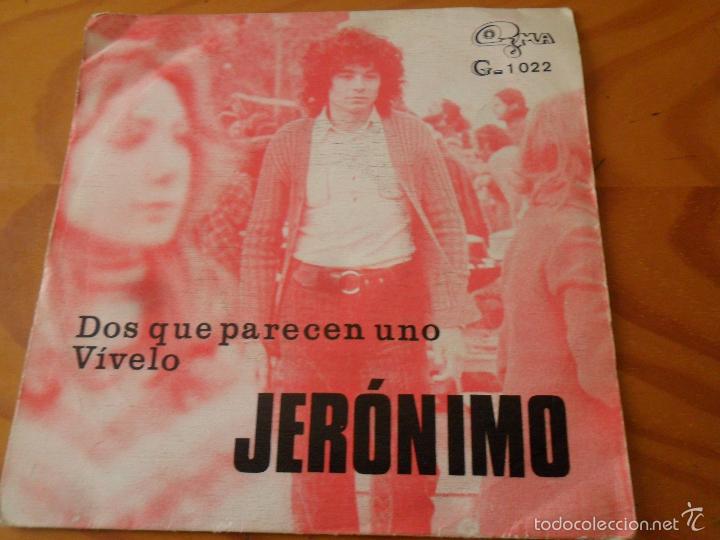 Discos de vinilo: JERONIMO - DOS QUE PARECEN UNO/ VIVELO - GMA 1973 - Foto 1