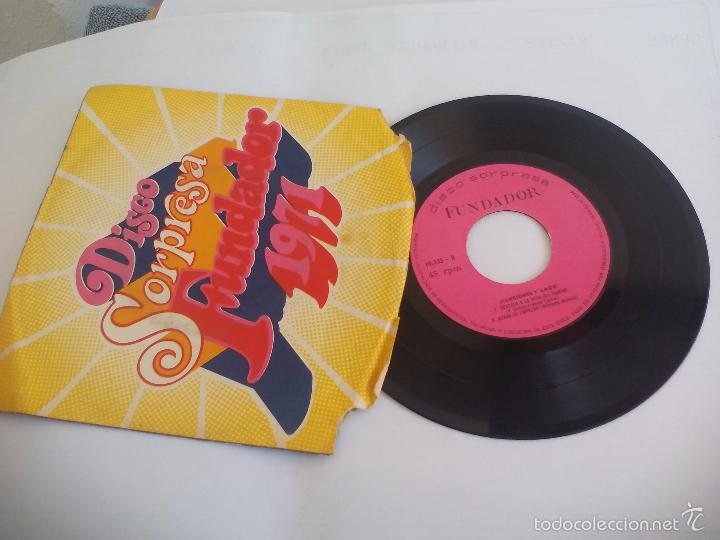 Discos de vinil: Canciones y Amor. No soy un poeta, no estoy enamorada .Disco sorpresa fundador 1971 EP Single vinilo