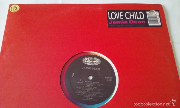 Discos de vinilo: Jamie Dean - Love Child - 1987 - Foto 1