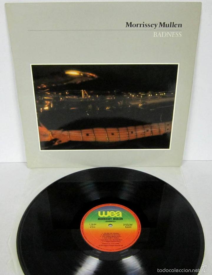Disques de vinyle: MORRISEY MULLEN - BADNESS - LP - WEA 1981 SPAIN BEGGARS BANQUET