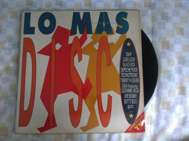 Discos de vinilo: LP DOBLE-LO MAS DISCO-VARIOS - Foto 1