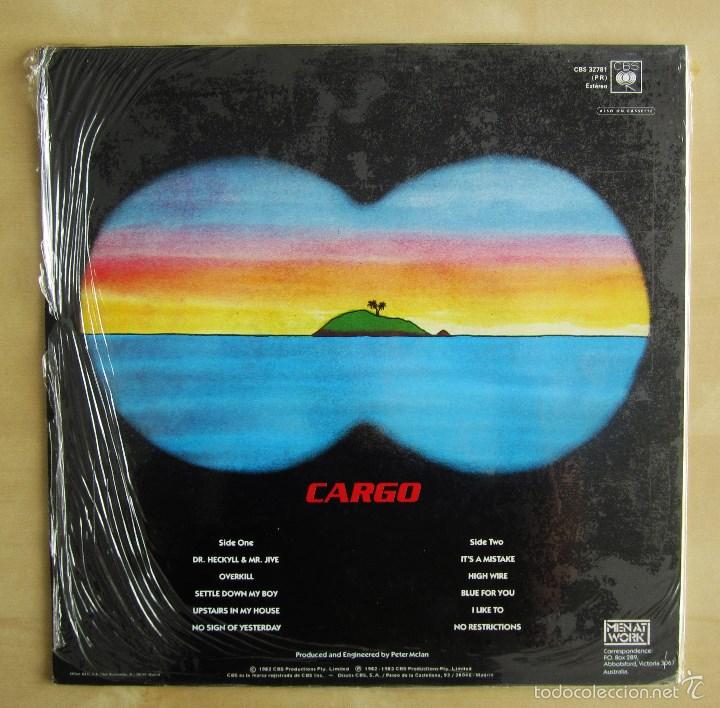 Discos de vinilo: MEN AT WORK - CARGO - VINILO ORIGINAL EDICION 1986 CBS - Foto 3
