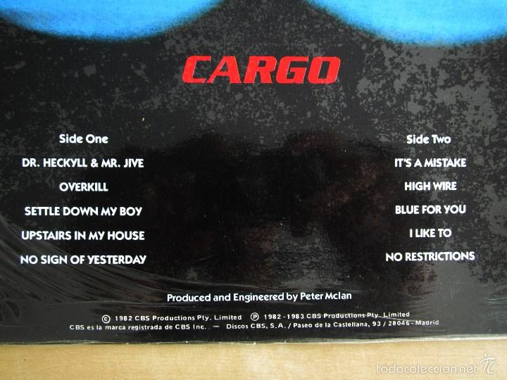 Discos de vinilo: MEN AT WORK - CARGO - VINILO ORIGINAL EDICION 1986 CBS - Foto 4