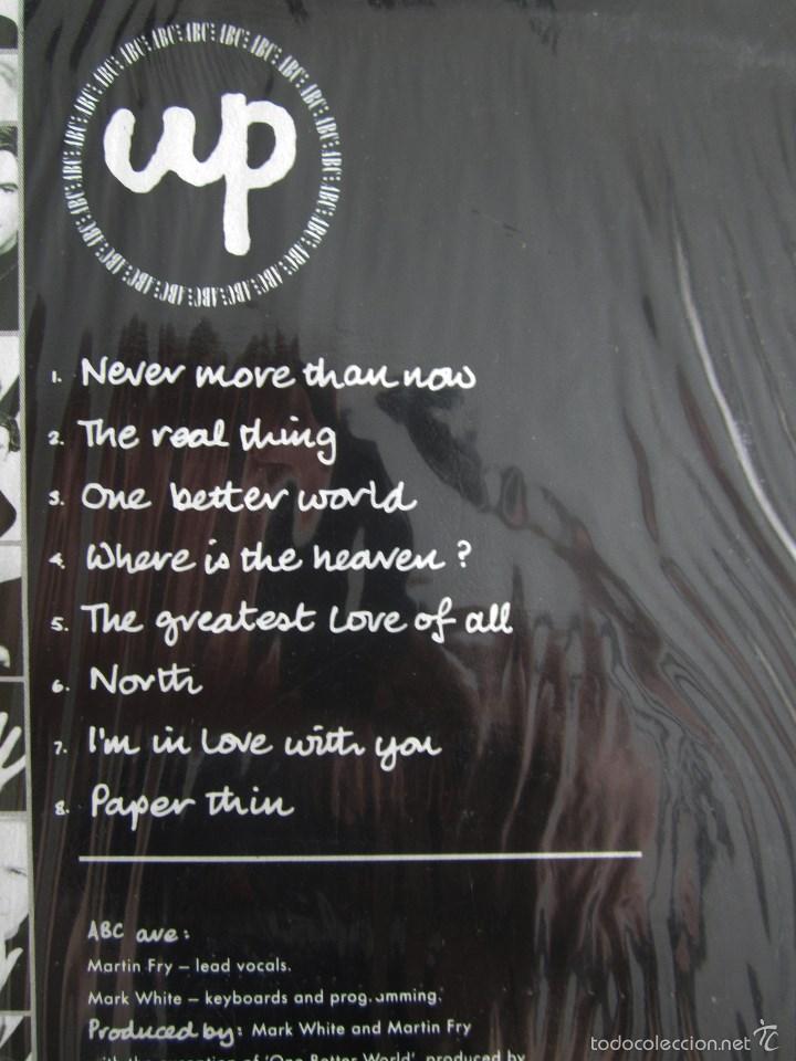 Discos de vinilo: ABC - UP - VINILO ORIGINAL 1989 EDICION PHONOGRAM MERCURY - Foto 4