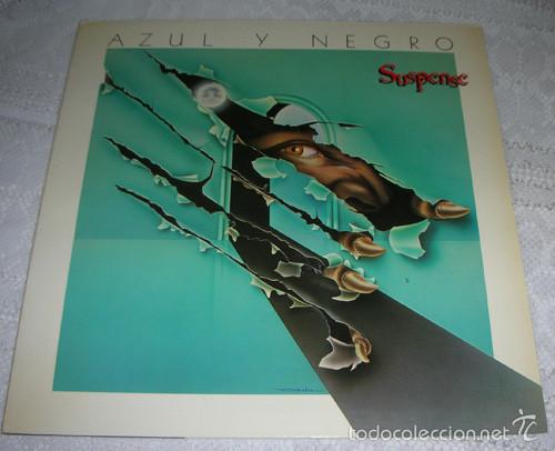 Discos de vinilo: AZUL Y NEGRO - SUSPENSE - LP GATEFOLD EXCELENTE ESTADO - Foto 3