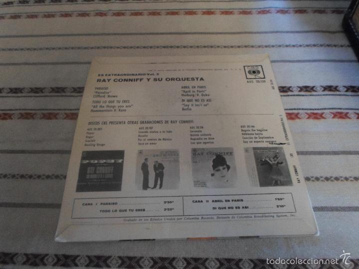 Discos de vinilo: RAY CONNIFF Y SU ORQUESTA ES EXTRAORDINARIO - Foto 2