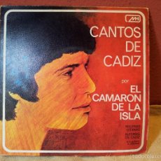 Discos de vinilo: EL CAMARON DE LA ISLA BULERIAS GITANAS/ ALEGRIAS DE CADIZ 7- SINGLE 1971 - MUY RARO CANTOS DE CADIZ. Lote 57329842