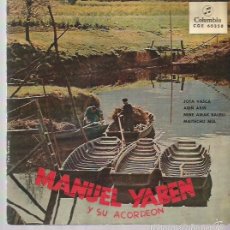 Discos de vinilo: MANUEL YABEN EP SELLO COLUMBIA AÑO 1956 EDITADO EN ESPAÑA