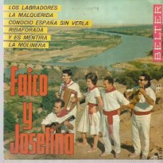 Discos de vinilo: FAICO Y JOSEFINA EP SELLO BELTER AÑO 1966 EDITADO EN ESPAÑA 