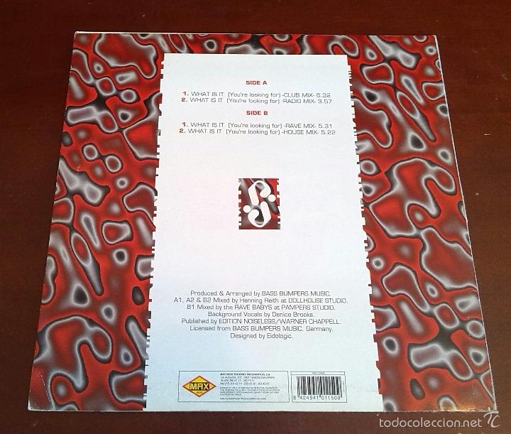 Discos de vinilo: SHEEVA - WHAT IS IT - MAXI SINGLE.12 - 1995 - Foto 2