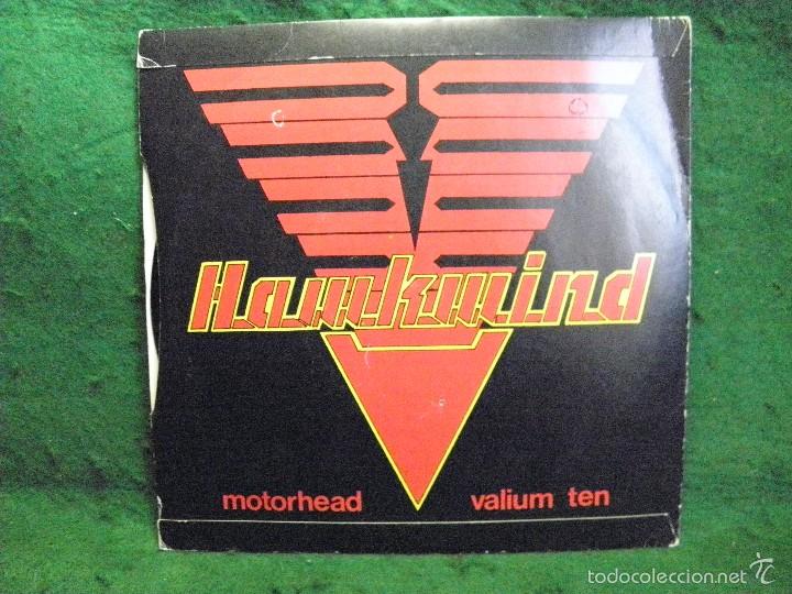 Discos de vinilo: HAWKWIND - MOTORHEAD - VALIUM TEN - SINGLE 1981 - Foto 2