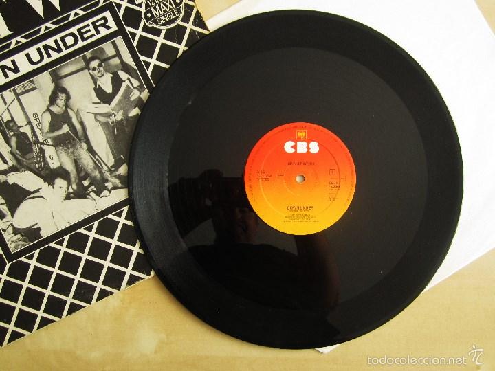 Discos de vinilo: MEN AT WORK - DOWN UNDER - MAXI VINILO ORIGINAL 1981 EDICION CBS AUSTRALIA - Foto 5