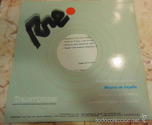 Discos de vinilo: MUSICA BARROCA ESPA&Ntilde;OLA - LP SERVICIO TRANSCRIPCIONES RNE n&ordm;99 - 1986