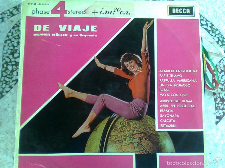 Discos de vinilo: Werner Muller - De viaje (Decca - phase 4, 1964) - Foto 1