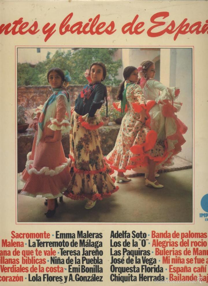 Discos de vinilo: CANTES Y BAILES DE ESPA&Ntilde;A - Foto 1