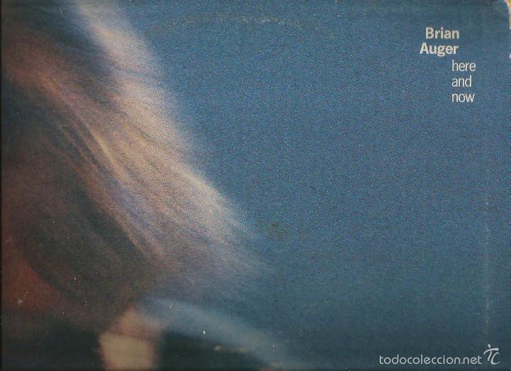 Discos de vinilo: LP BRIAN AUGER : HERE AND NOW - Foto 1
