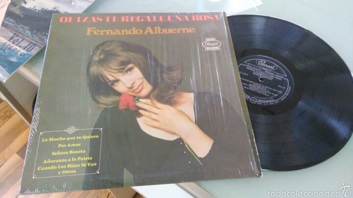 Dischi in vinile: Fernando albuerne lp quizas te regale una rosa