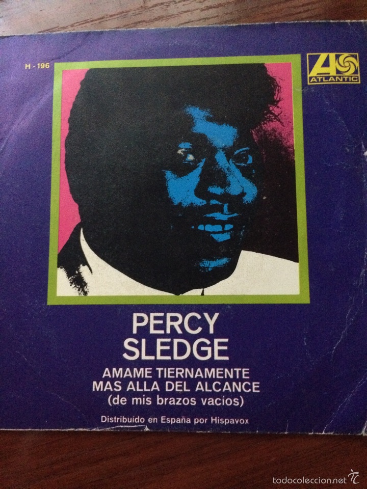 Discos de vinilo: PERCY SLEDGE-AMAME TIERNAMENTE-SPANISH EDITION - Foto 1