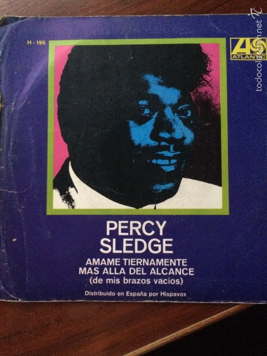 Discos de vinilo: PERCY SLEDGE-AMAME TIERNAMENTE-SPANISH EDITION - Foto 2