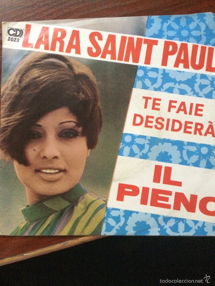 Discos de vinilo: LARA SAINT PAUL-TE FAIE DESIDERA-RARO-NUEVO!!
