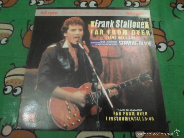 Discos de vinilo: FRANK STALLONE - FAR FROM OVER - Foto 1