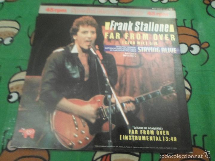 Discos de vinilo: FRANK STALLONE - FAR FROM OVER - Foto 3