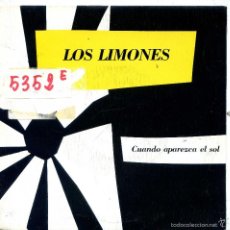 Dischi in vinile: LOS LIMONES / CUANDO APAREZCA EL SOL / CONTRABANDO Y SURF (SINGLE 1989). Lote 57364995