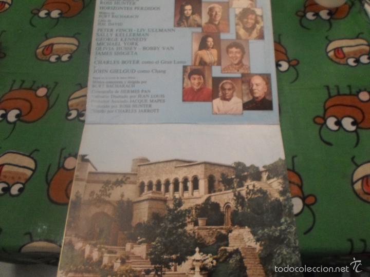 Discos de vinilo: HORIZONTES PERDIDOS. BURT BACHARACH.BSO.LP - Foto 3