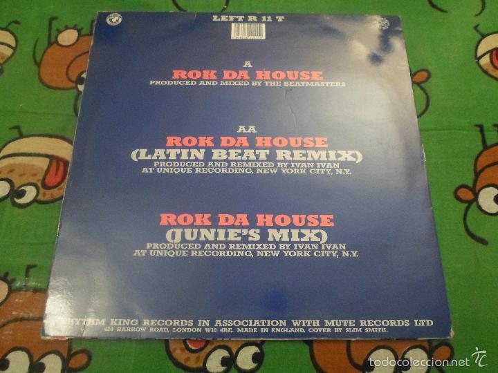 Discos de vinilo: THE BEATMASTERS - THE COOKIE CREW - ROK DA HOUSE - Foto 3