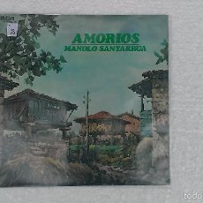 Discos de vinilo: LP MANOLO SANTARRUA AMORIOS ASTURIAS