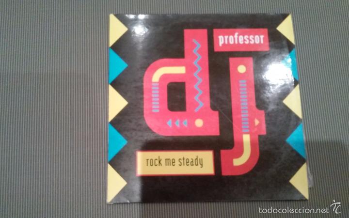 Discos de vinilo: D.j professor-rock me steady.maxi - Foto 1