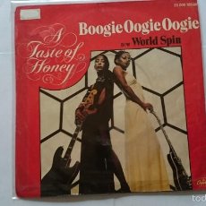 Discos de vinilo: A TASTE OF HONEY - BOOGIE OOGIE OOGIE / WORLD SPIN (EDIC. FRANCESA 1978). Lote 57386832