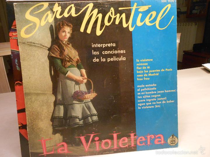 Discos de vinilo: SARA MONTIEL - LA VIOLETERA - Foto 1