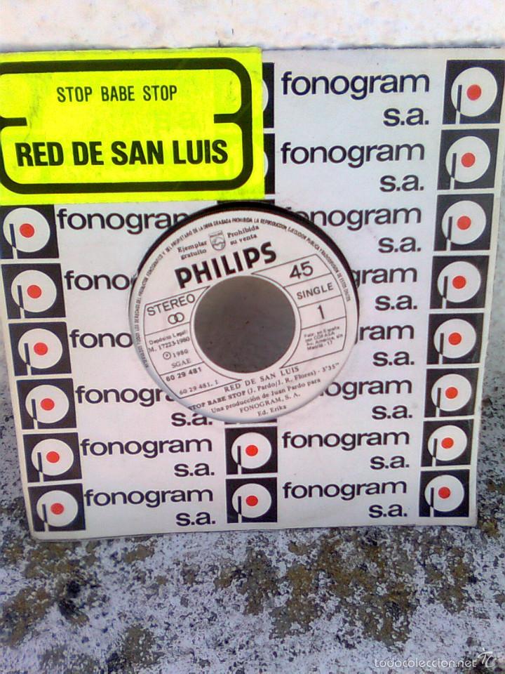 Discos de vinil: Red De San Luis - Stop Babe stop + Multiplication (Philips-Fonogram, 1980) Promo