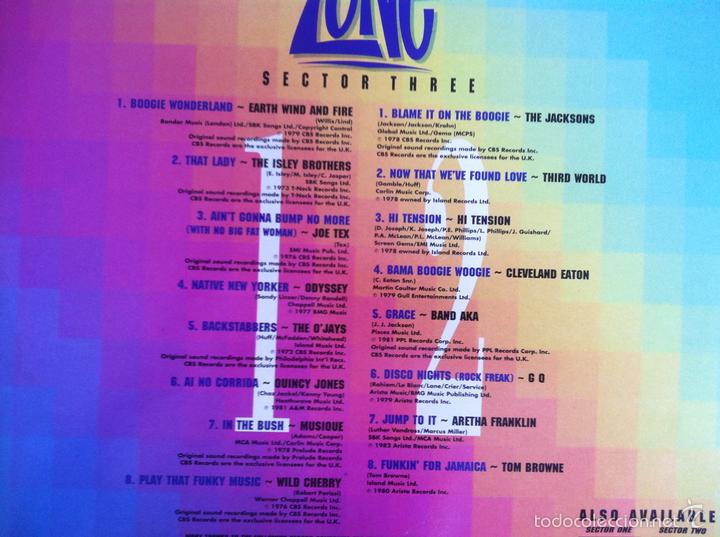 Discos de vinilo: LP GROOVE ZONE-SECTOR THREE-VARIOS - Foto 2