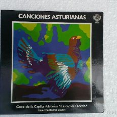 Discos de vinilo: LP CORO DE LA CAPILLA POLIFÓNICA CIUDAD DE OVIEDO CANCIONES ASTURIANAS ASTURIAS
