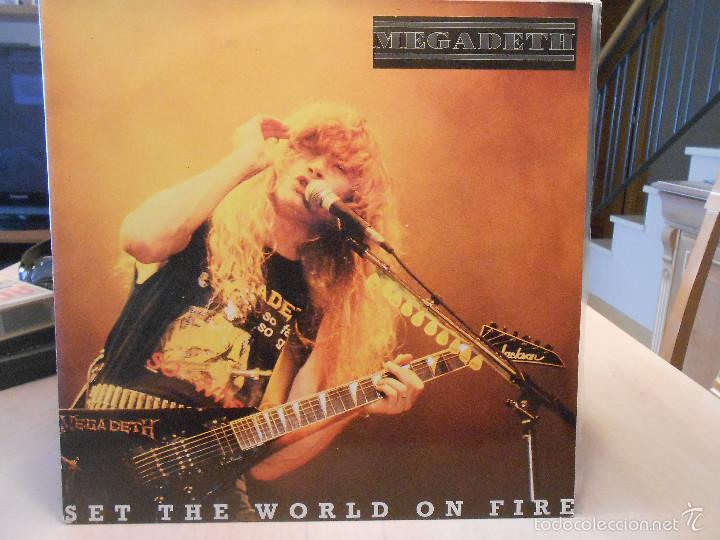 megadeth - set the world on fire - Buy LP vinyl records of Heavy